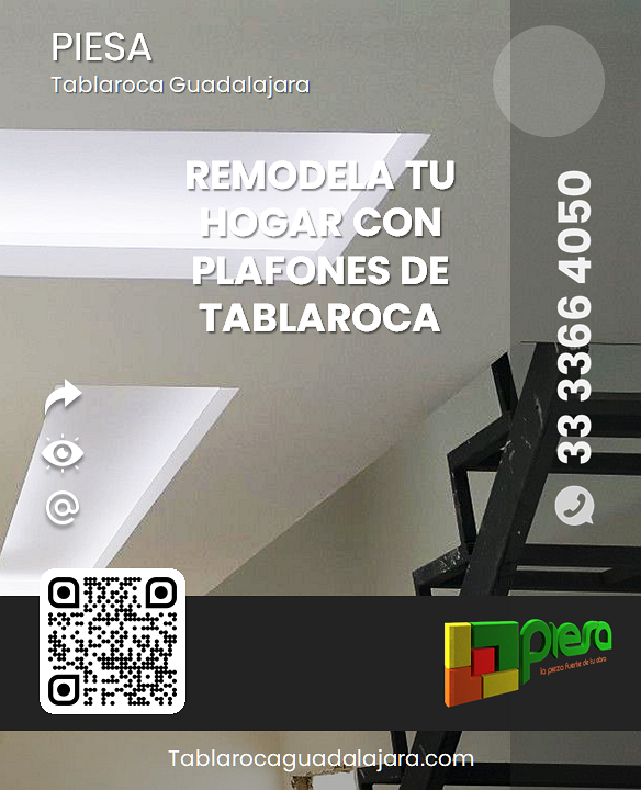 Remodela tu hogar con Plafones de Tablaroca USG PIESA