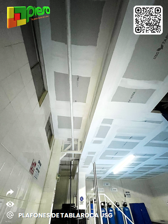 Galeria plafones de tablaroca USG en PIESA