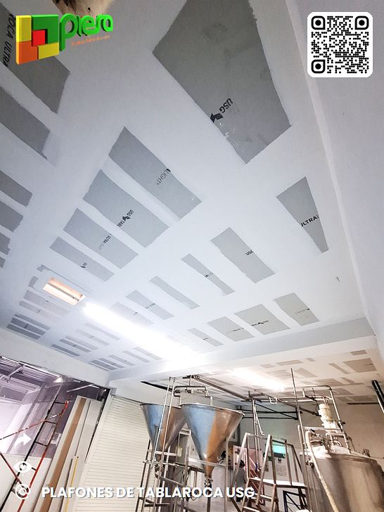 Galeria plafones de tablaroca USG en PIESA