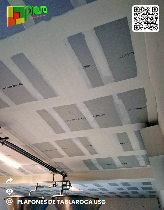 Galeria plafones de tablaroca USG en PIESA