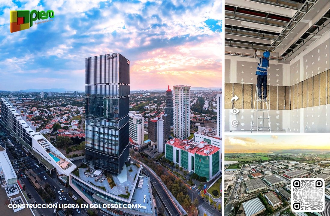 En este momento estás viendo Por qué elegir PIESA para tus proyectos de construcción ligera en Guadalajara, cuando vienes a construir desde CDMX