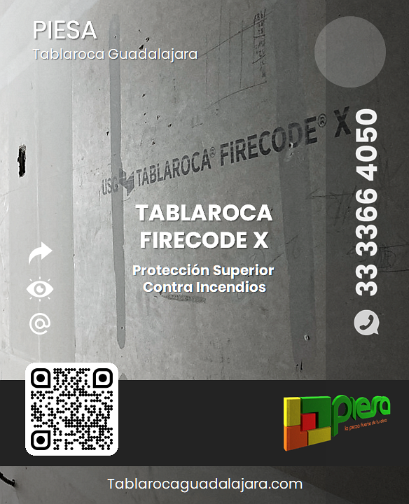 Tablaroca antifuego tablaroca firecode x